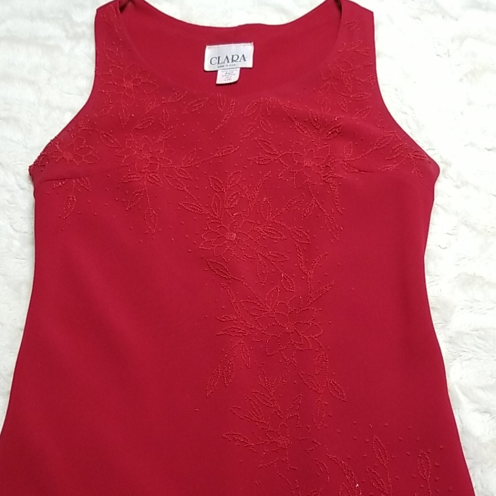 Clara Red dress